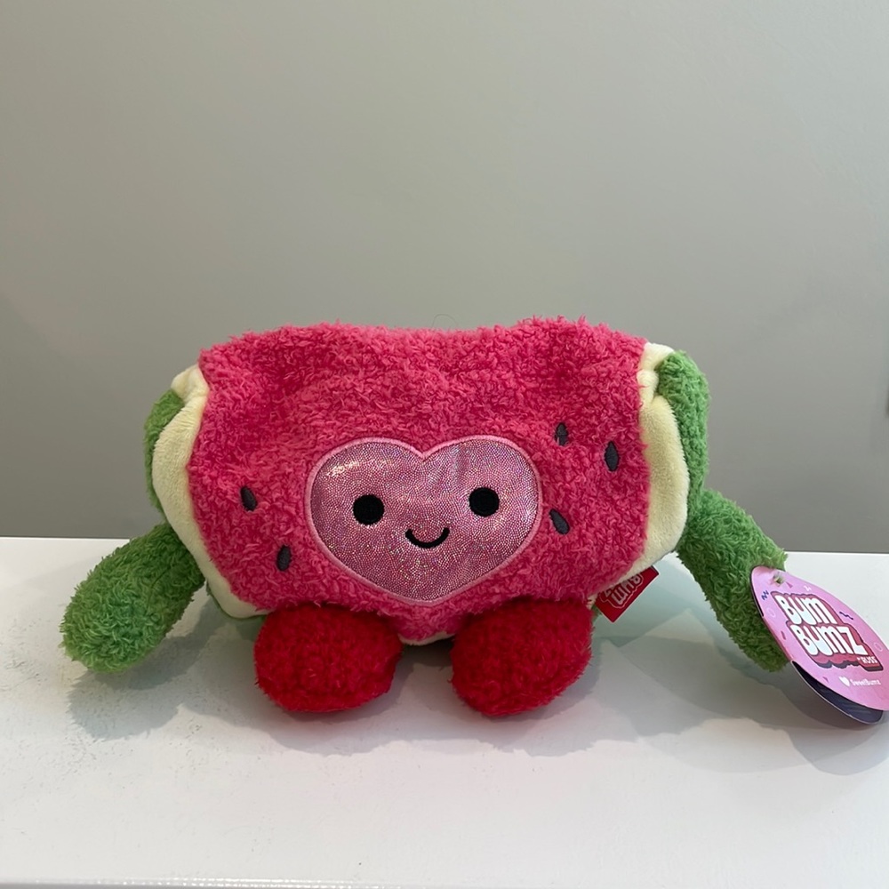 NWT 7.5” Weston the Watermelon Slice SweetBumz Bumbumz by Russ